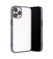 Iphone 13 Kılıf Lensli Silikon - Mor