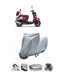 Kuba Trendy XC 50  Gri Motosiklet Brandası ARKA ÇANTA UYUMLU DEĞİLDİR
