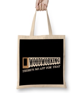 Woodworking There s No App For That Woodworkers Bez Çanta Uzun Saplı