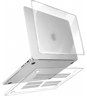 MacBook Neo Kılıfı 13 İnç A3404 Uyumlu Kristal Parlak Şeffaf Sert Kapak Hard Case, A18 Pro 2026 İnce Koruyucu Kılıf Şeffaf