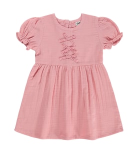 Civil Baby Meyve Düğmeli 6-18 Ay Elbise - Pembe