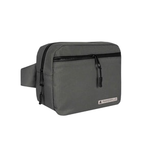 Rakerplus Gri Unisex Minimal 21x15x5 cm Bel ve Göğüs Çantası