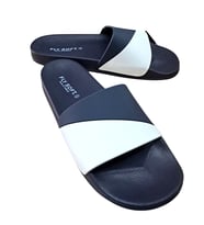 Fly Soft S263.071 Erkek Havuz - Plaj Ve Günlük Terlik Lacivert / Beyaz (Lacivert-Beyaz)