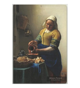 PAPİRÜS TUVAL TERZİ DİKİŞ KARTON KAPAK 16X23 56YP. ÇİZGİLİ DEFTER