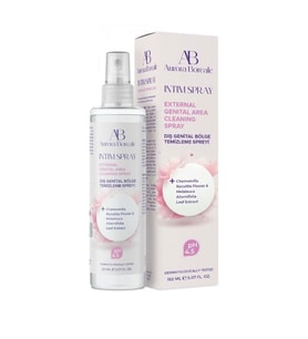 Aurora Boreale 150 Ml İntim Sprey Dış Genital Bölge Temizleme Spreyi