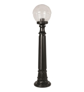 AVONNI BSU-68175-BSY-M2-B Siyah Boyalı Dış Mekan Aydınlatma E27 ABS Akrilik Cam 20cm