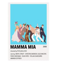 Mamma Mia Minimalist Poster Tablo Ahşap Poster Dekoratif