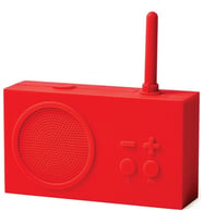 Lexon Tykho 3 Radyo ve Bluetooth Hoparlör Kırmızı LA119R9