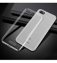 Xiaomi Redmi 6A Kılıf Şeffaf Silikon Hibrit Case (Renksiz)
