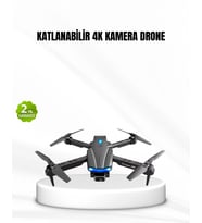 Wi-Fi Bağlantılı 4K Drone Katlanabilir 360° Takla Özellikli