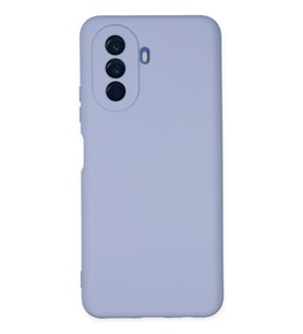 Pilelistore   Huawei Nova Y70 Kılıf Nano içi Kadife Silikon - Lila