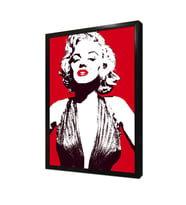 Marilyn Monroe Çerçeveli Mdf Tablo