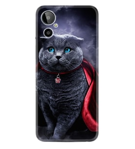 General Mobile GM 23 Uyumlu SE Kılıf Silikon Desen Özel Seri Super Cat 1666