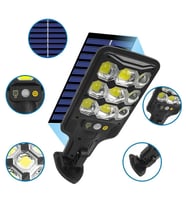 Ayt Powermaster HS-8037B Solar Güneş Enerjili Cob Ledli Hareket Sensörlü Sokak Lambası Led Bahçe Aydınlatması