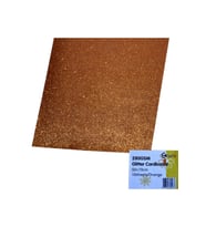 Bafix Simli Karton 50x70 CM Turuncu Simli Karton (10 Lu Paket)