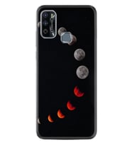 Infinix Hot 9 Play Kılıf Resimli Desenli Silikon Platinium Series Mooons 1861