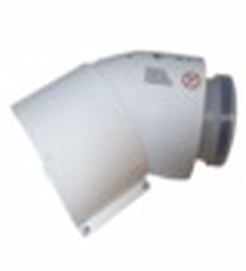 DEMİRDÖKÜM ATROMİX İSOMİX -  ADEMİX - VİNTOMİX YOĞUŞMALI KOMBİ 45 DERECE DİRSEK