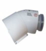 DEMİRDÖKÜM ATROMİX İSOMİX -  ADEMİX - VİNTOMİX YOĞUŞMALI KOMBİ 45 DERECE DİRSEK