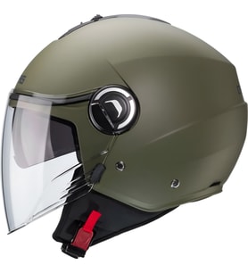 Motosiklet Kaskı Riviera V4 Güneş Vizörlü Yeşil Motorcu Kaskı