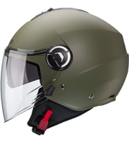 Motosiklet Kaskı Riviera V4 Güneş Vizörlü Yeşil Motorcu Kaskı