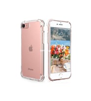 Apple iPhone SE 2020 Şeffaf Tank Silikon Kapak