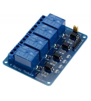 12V 4 Kanal Röle Kartı (Geliştirme Kartlarıyla Uyumlu) Arduino