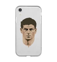 Iphone XR Uyumlu Steven Gerrard Tasarımlı Şeffaf Telefon Kılıfı