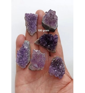 100 Gram Doğal Ametist Küçük Parçalar 217