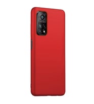Xiaomi Mi 10T Pro Premium Silikon Kılıf Bordo