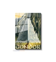 Dikey Cam Tablo Salon Duvar Tablosu Dikey Cam Gondor Lotr Yeni Ev Hediyesi Ofis Tablosu