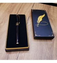 Siyah Desenli Metal Kalem