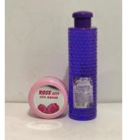 Rose City Lavanta Kolonyası 380 ml Alana Rose City Gül Kremi 135 ml Hediye