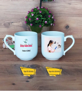 Diş Hekimi Kupa Bardak Oval Fotoğraflı Diş Hekimleri Günü Hediyesi