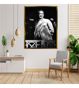 ÇERÇEVELİ ATATÜRK TABLO S209