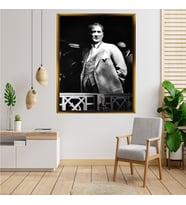 ÇERÇEVELİ ATATÜRK TABLO S209