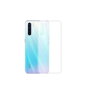 Oppo A91 Premium Silikon Kılıf Şeffaf