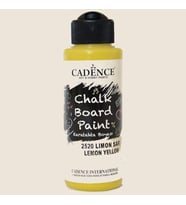Cadence Chalkboard Paint Karatahta Boyası 120 ml. 2520 Limon Sarı 