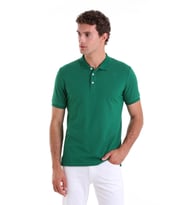 Hatemoğlu Yeşil GL 112301 Basıc Polo Pike T-shırt