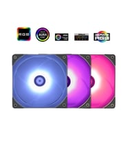Thermalright TL-C12R-L RGB 120mm Siyah 3’lü Kasa Fanı