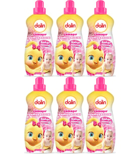 Dalin Çamaşır Yumuşatıcı 1500ML Bahar Ninnisi (6 Lı Set) (Bebeklere Özel)