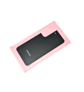 Tkgz Samsung Galaxy S22 Arka Pil Batarya Kapağı (CAM) SİYAH