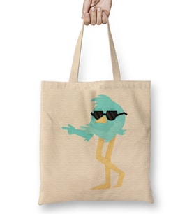 Cool Bird Bez Çanta Uzun Saplı