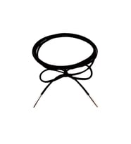 Siyah Renk Kadın Süet Bağcıklı Choker Kolye