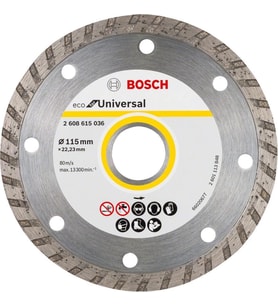 Bosch Eco For Universal 115 mm Turbo Elmas Kesme Diski - 2608615036