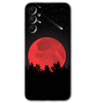 Galaxy A05s Kılıf HD Desen Baskılı Kılıf - Kanlı Ay