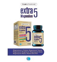 Tabvitamins Extra5 Magnesium 60 Kapsül