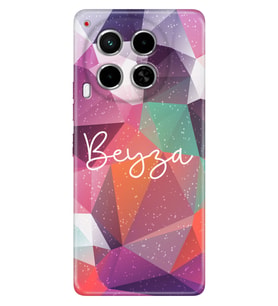 Tecno Camon 16 18 19 20 20C 30 40 Neo Pro Premier Kılıf İsim Yazılı Kişiye Özel - Model-2 (Çok Renkli)