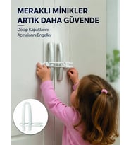Northcity 4 Adet Dolap Emniyet Kilidi - Çocuk Güvenliği İçin Güçlü ve Dayanıklı Yeni Nesil Set