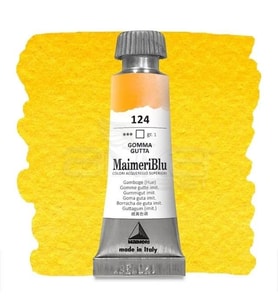 Maimeri Blu Tüp Sulu Boya 12 ml S1 No:124 Gamboge (Hue)