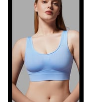 Night Göğüs Toparlayıcı Dikişsiz Seamless Büstiyer Korse – Kalın Askılı Pedsiz Balensiz Toparlayıcı Sütyen 5050